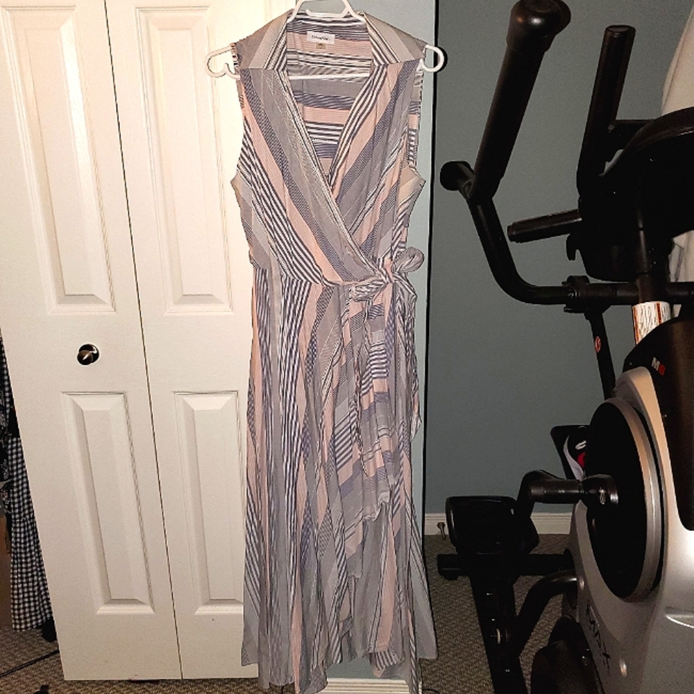 Calvin Klein Wrapped Dress